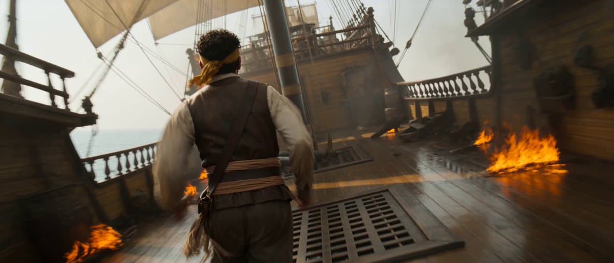 Pirate Ship To Desert Transition