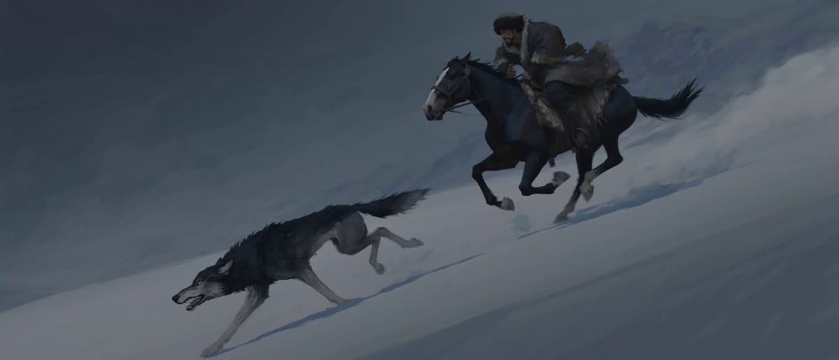 Stop-Motion Wolf Attack Sequence