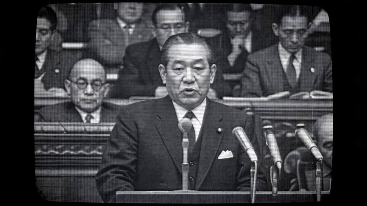 1970s Japanese Diet Session Animation