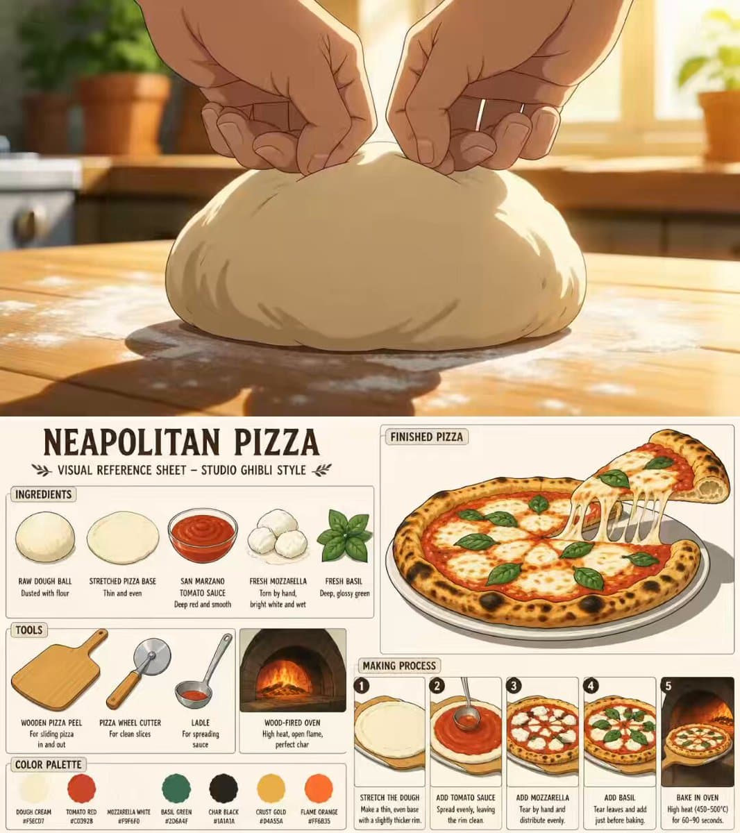 Ghibli Aesthetic Anime Cooking Video