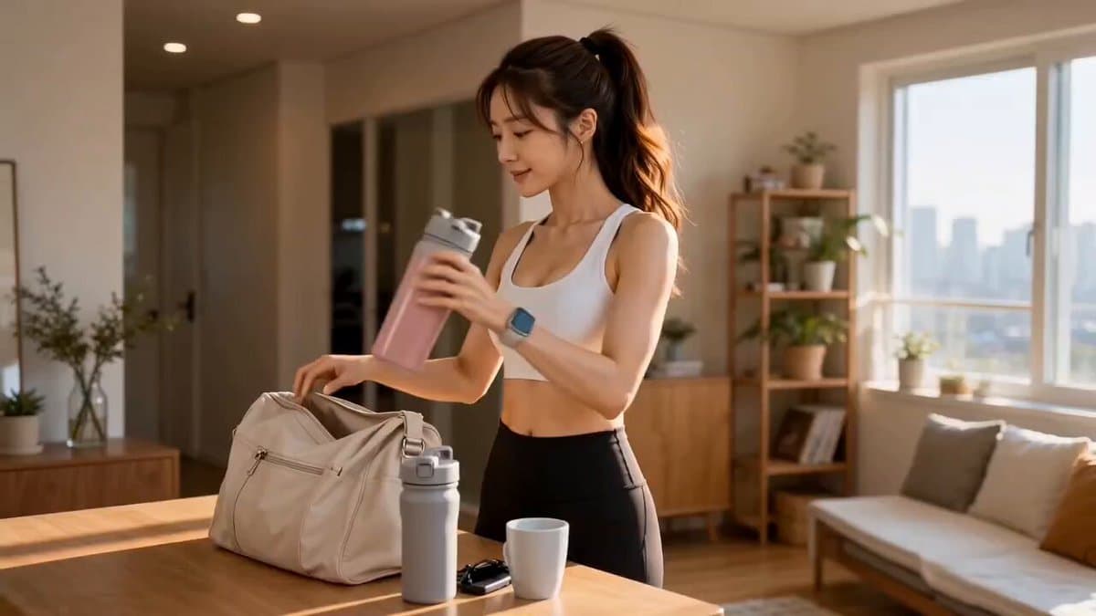 Korean Fitness Lifestyle Vlog