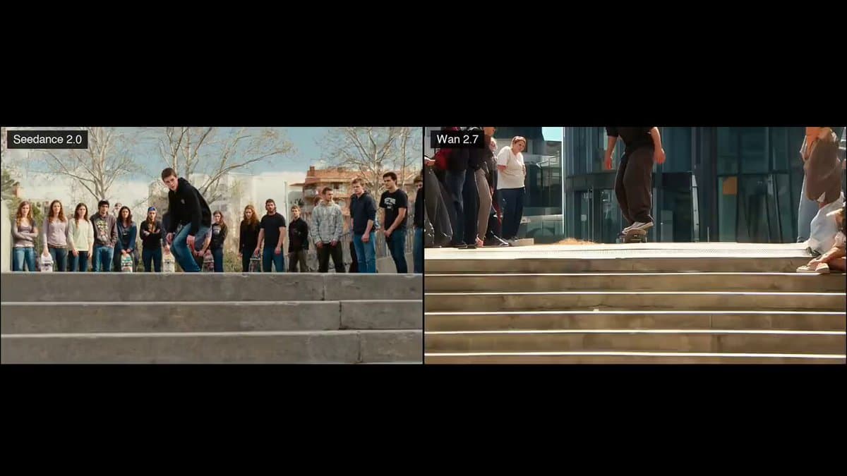 Skateboard Kickflip Action