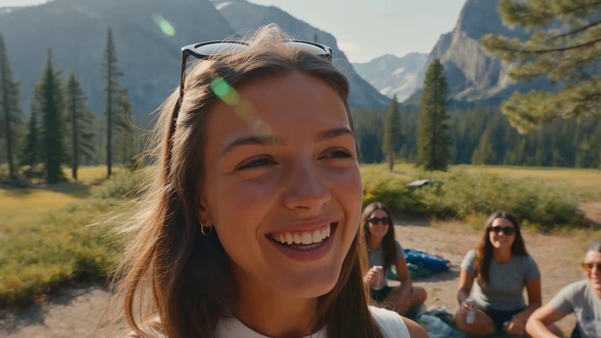 Smartphone Camping Montage