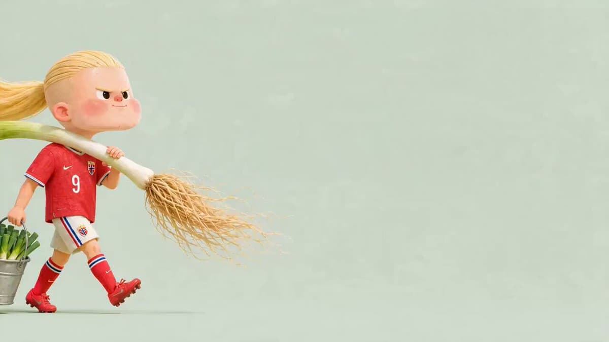 Claymation Erling Haaland Animation