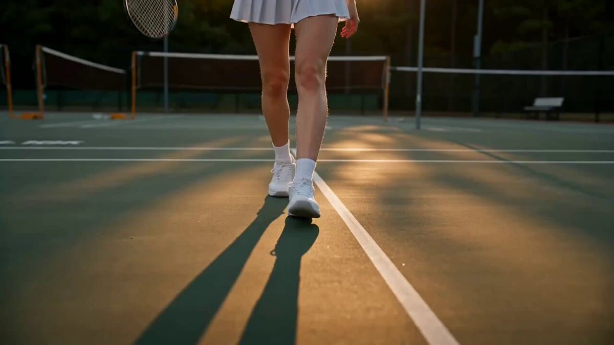 Cinematic Golden Hour Badminton Commercial