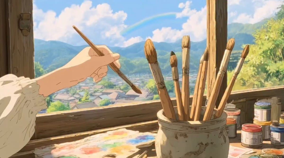 Ghibli-Style Studio Anime Sequence
