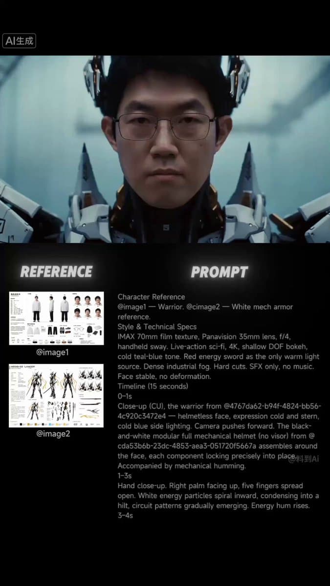 Sci-Fi Samurai Combat Sequence