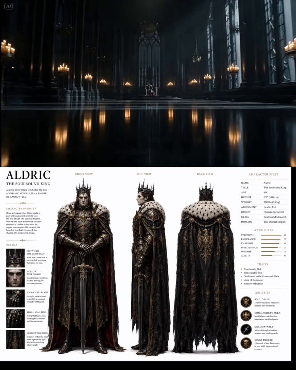 Cinematic Throne Room Sequence