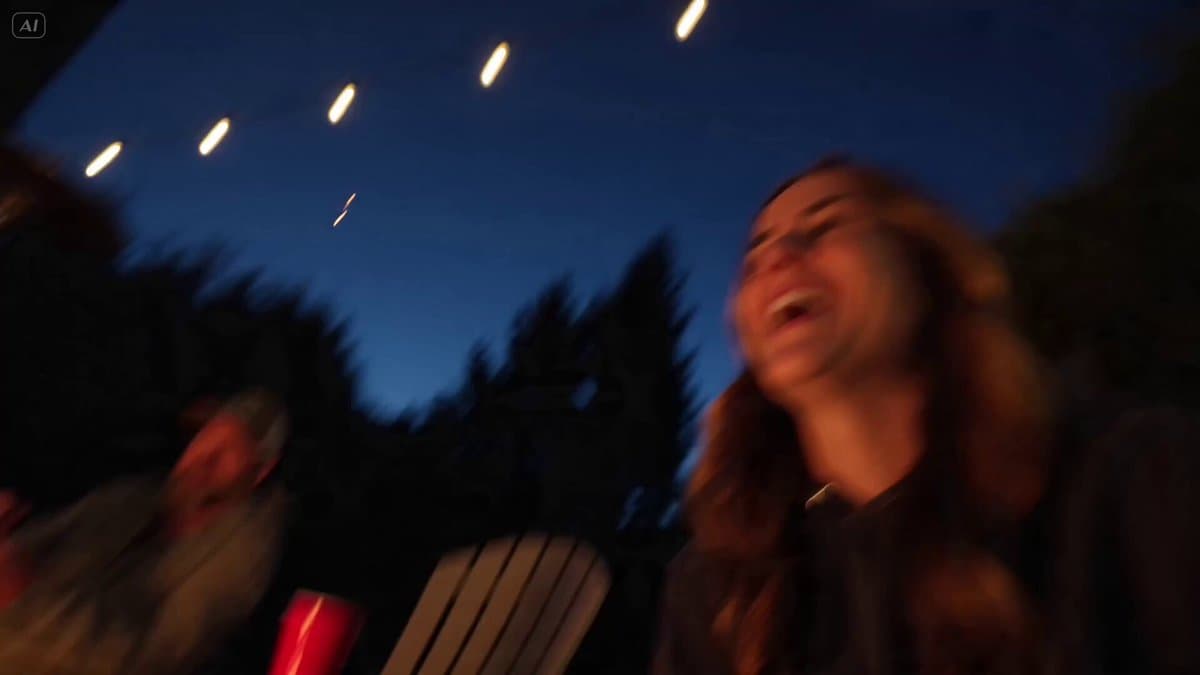 Backyard Bonfire Memory Montage