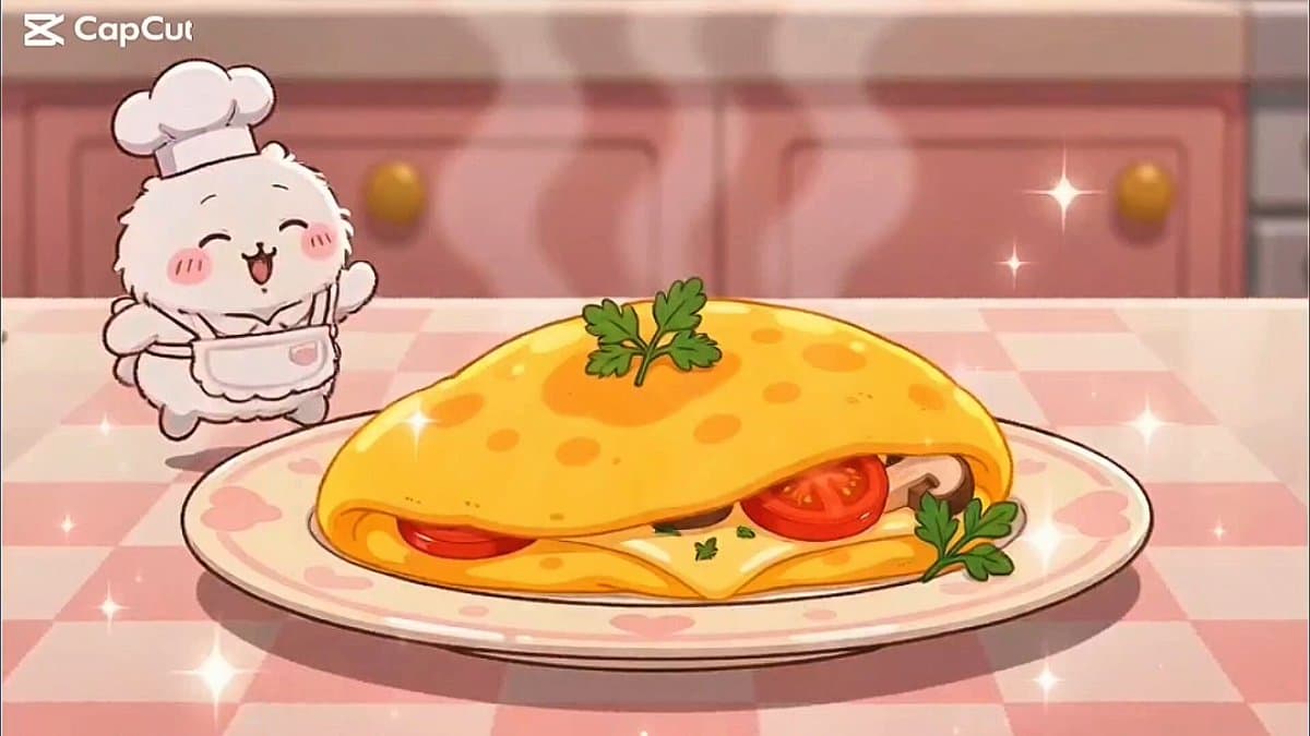 Kawaii Bunny Chef Anime Cooking