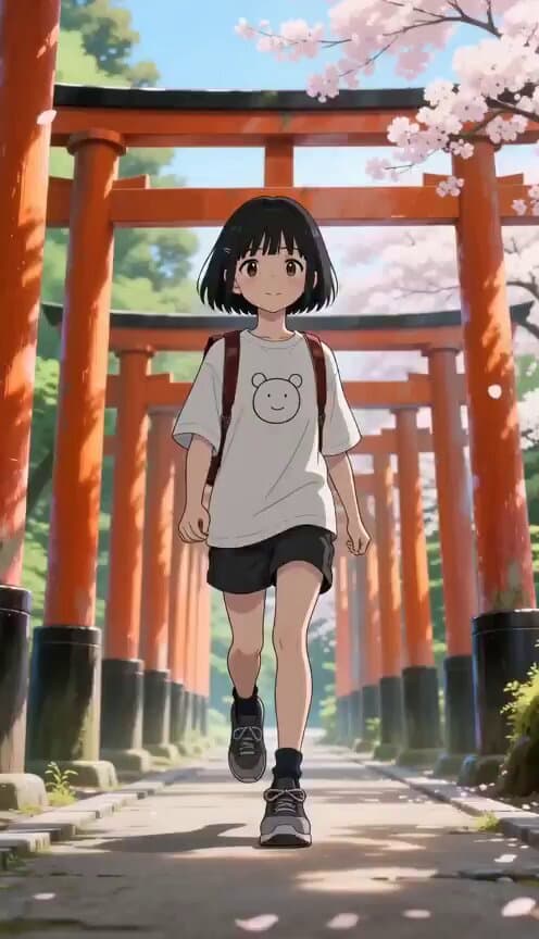 Seasonal Path Transition Animation