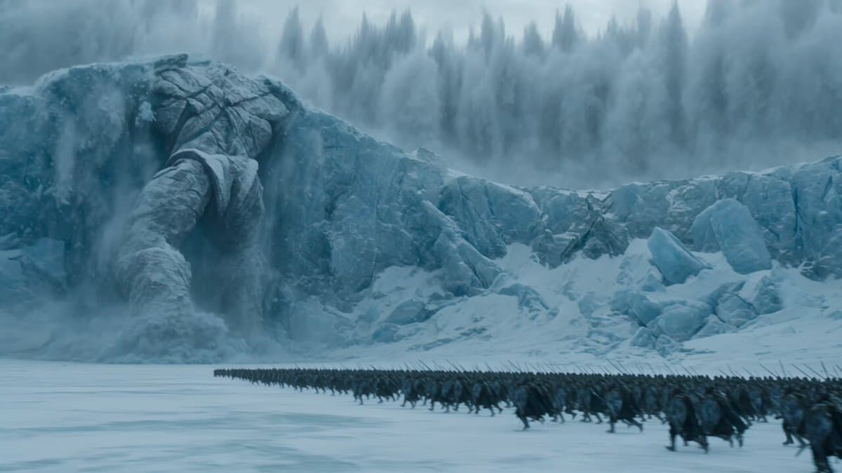 Epic Ice Fantasy Titan Awakening