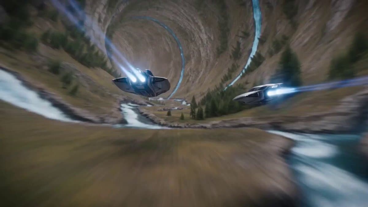Inverted Geometry Hollow World Traversal