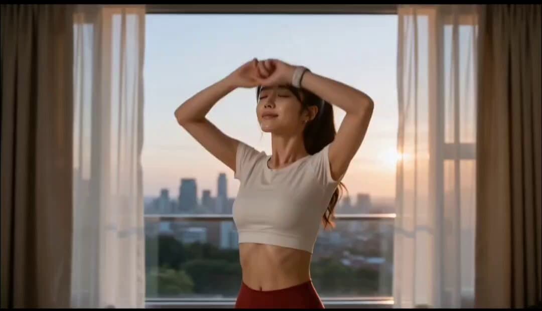 Cinematic Morning Workout Routine