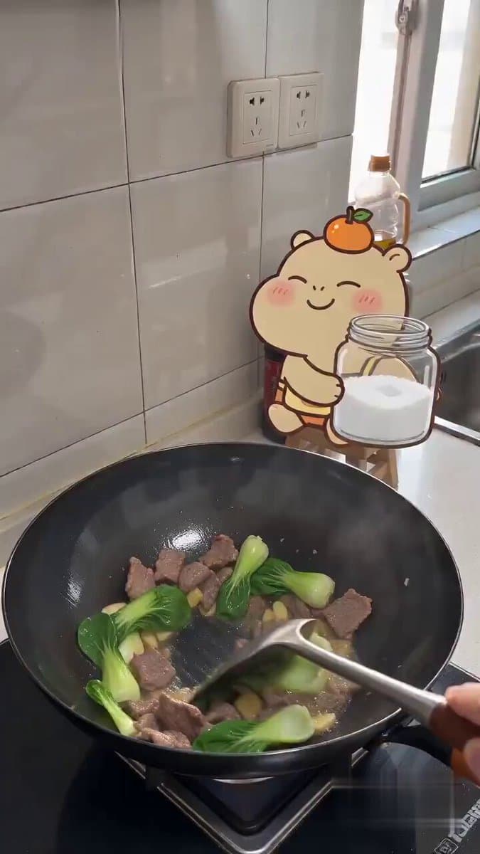 Capybara Sticker Cooking Comedy