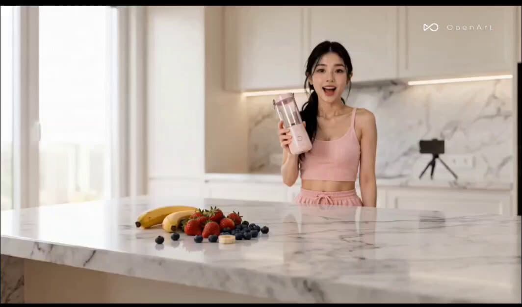 Portable Blender UGC Kitchen Video