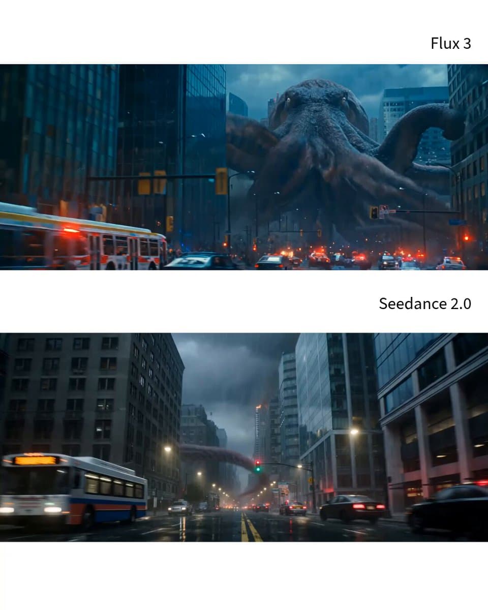 Photorealistic Kaiju Disaster Film