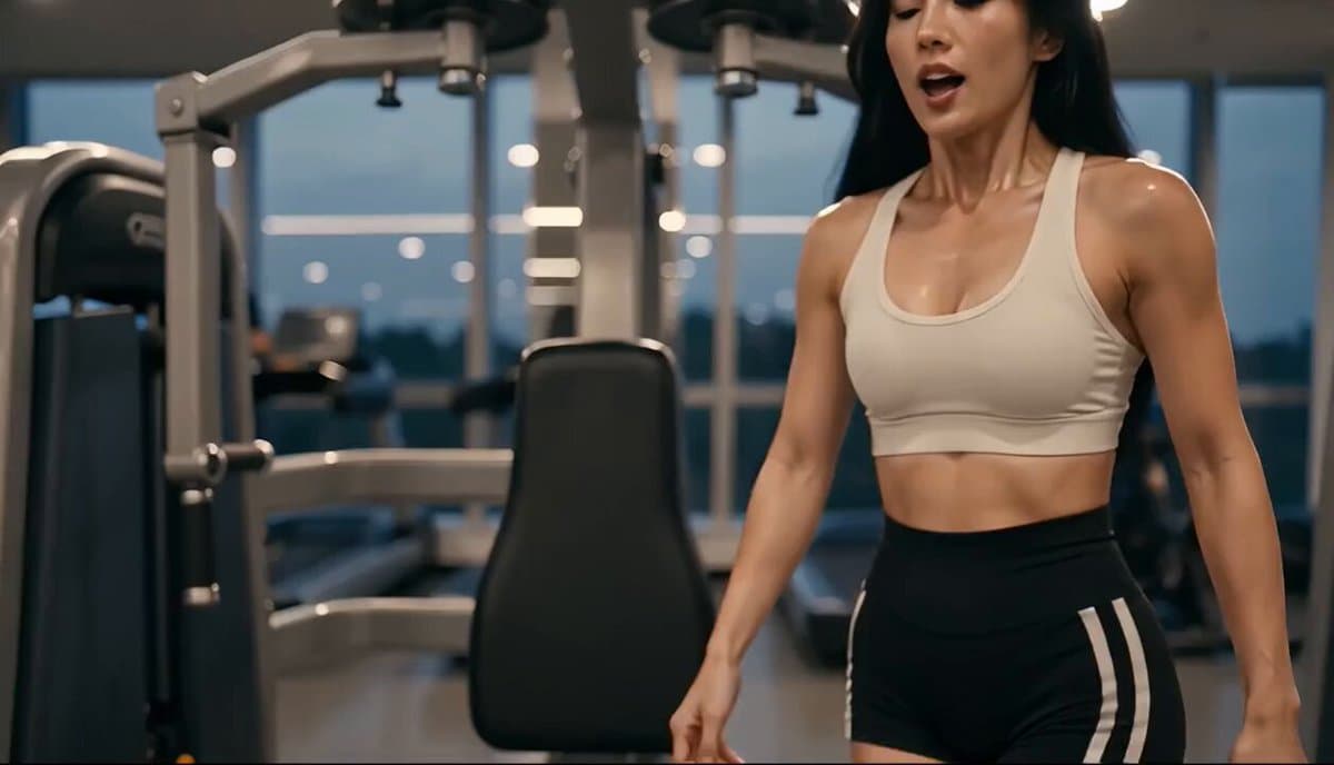 Gym Workout POV by Lisa
