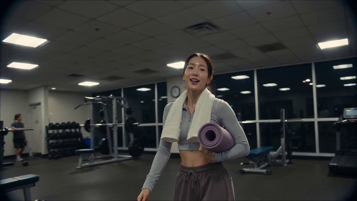 Vintage Camcorder Gym Vlog