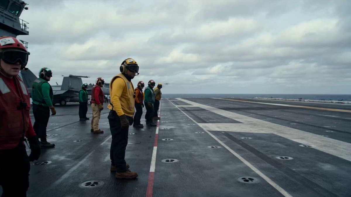 Military Carrier Emergency Documentary Prompt