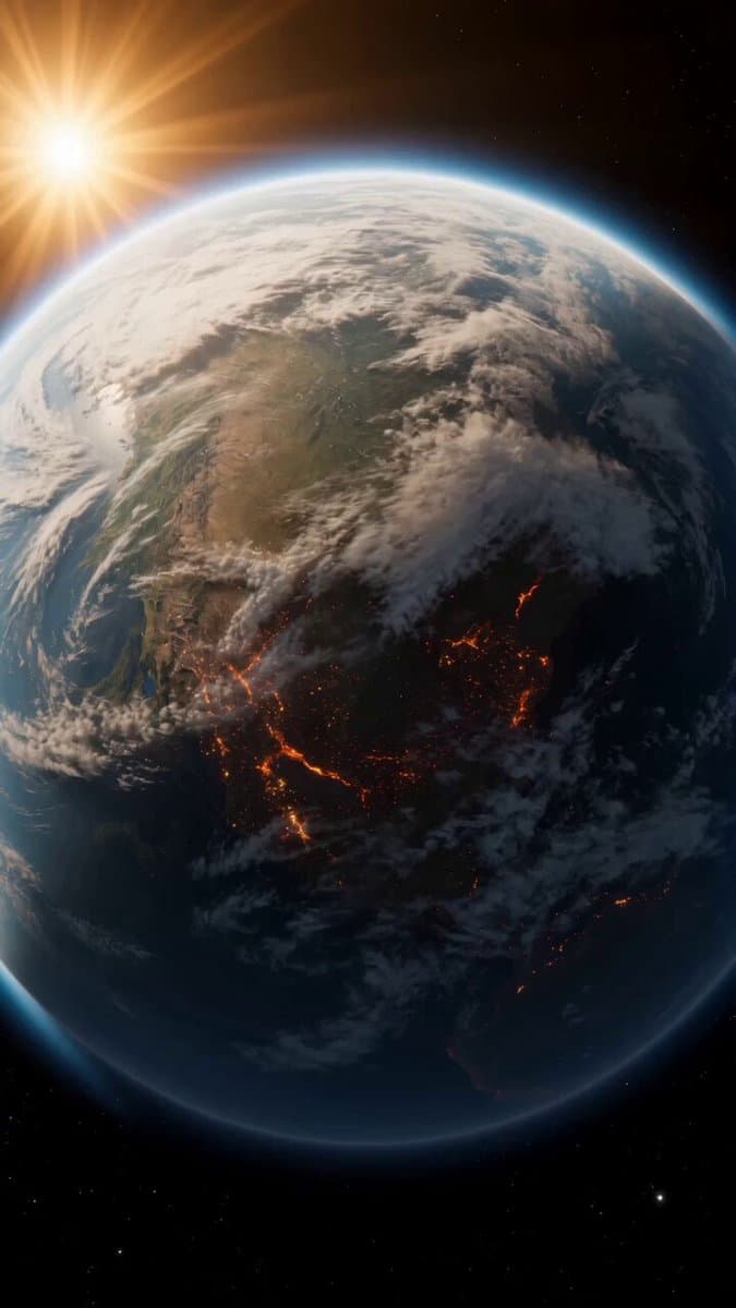 Continuous Planet Collapse Escape Sequence
