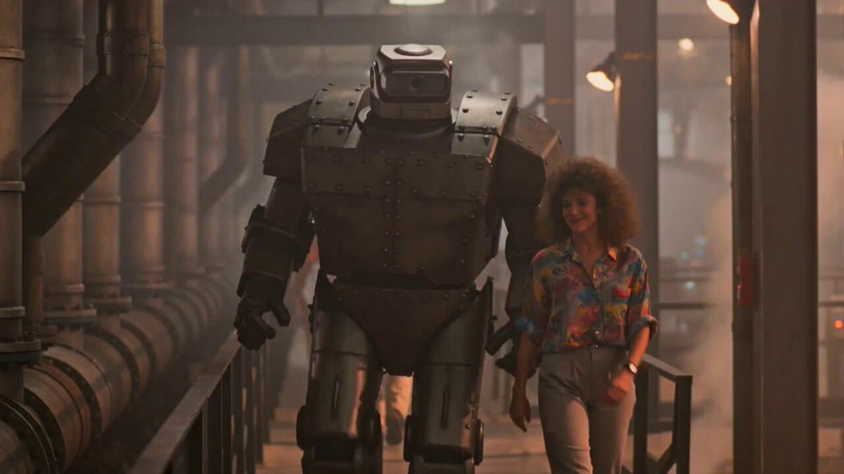 1980s Retro Sci-Fi Comedy Scene