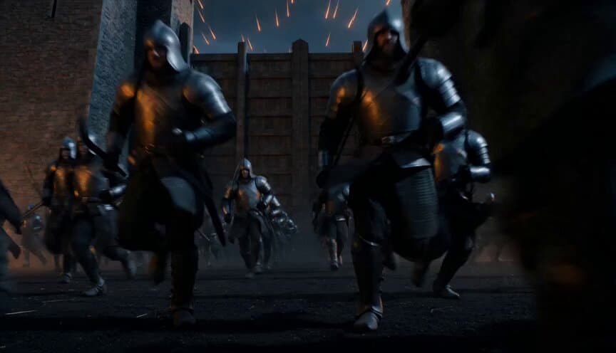 Epic Night Battlefield Siege