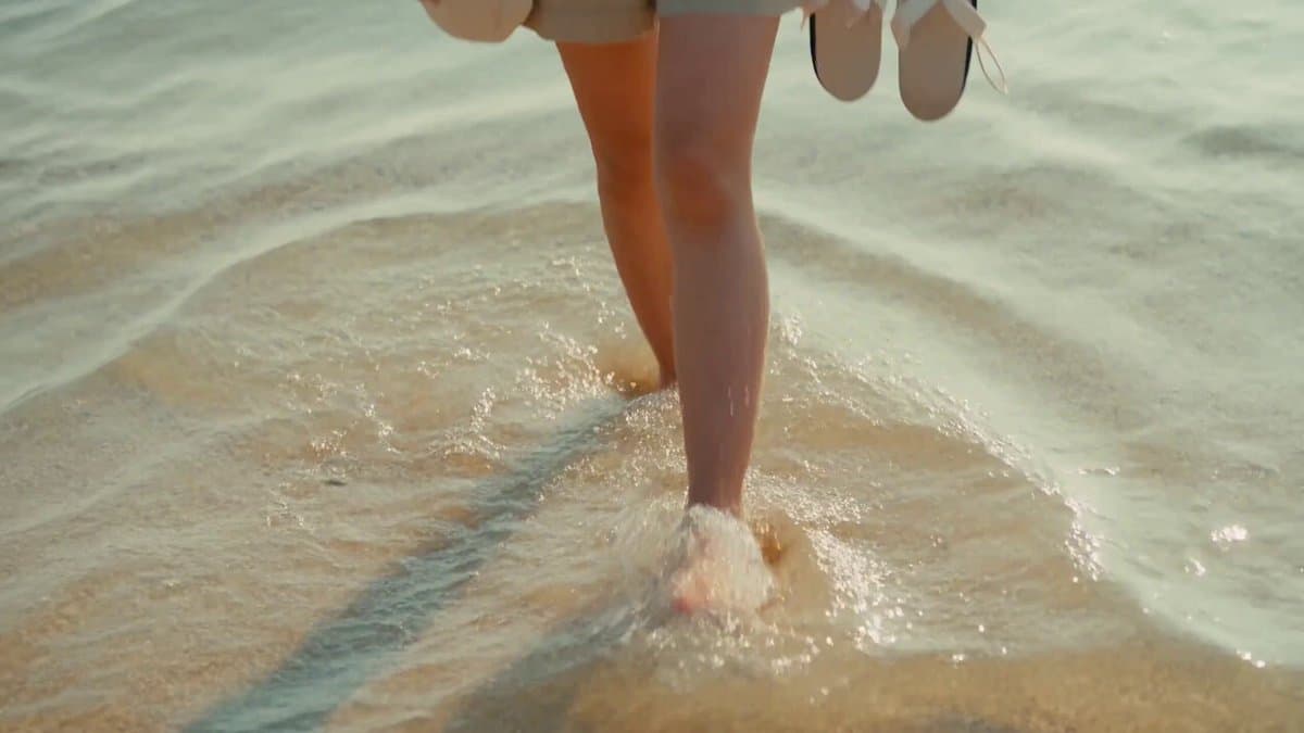 2000s MiniDV Jeju Island Beach Walk