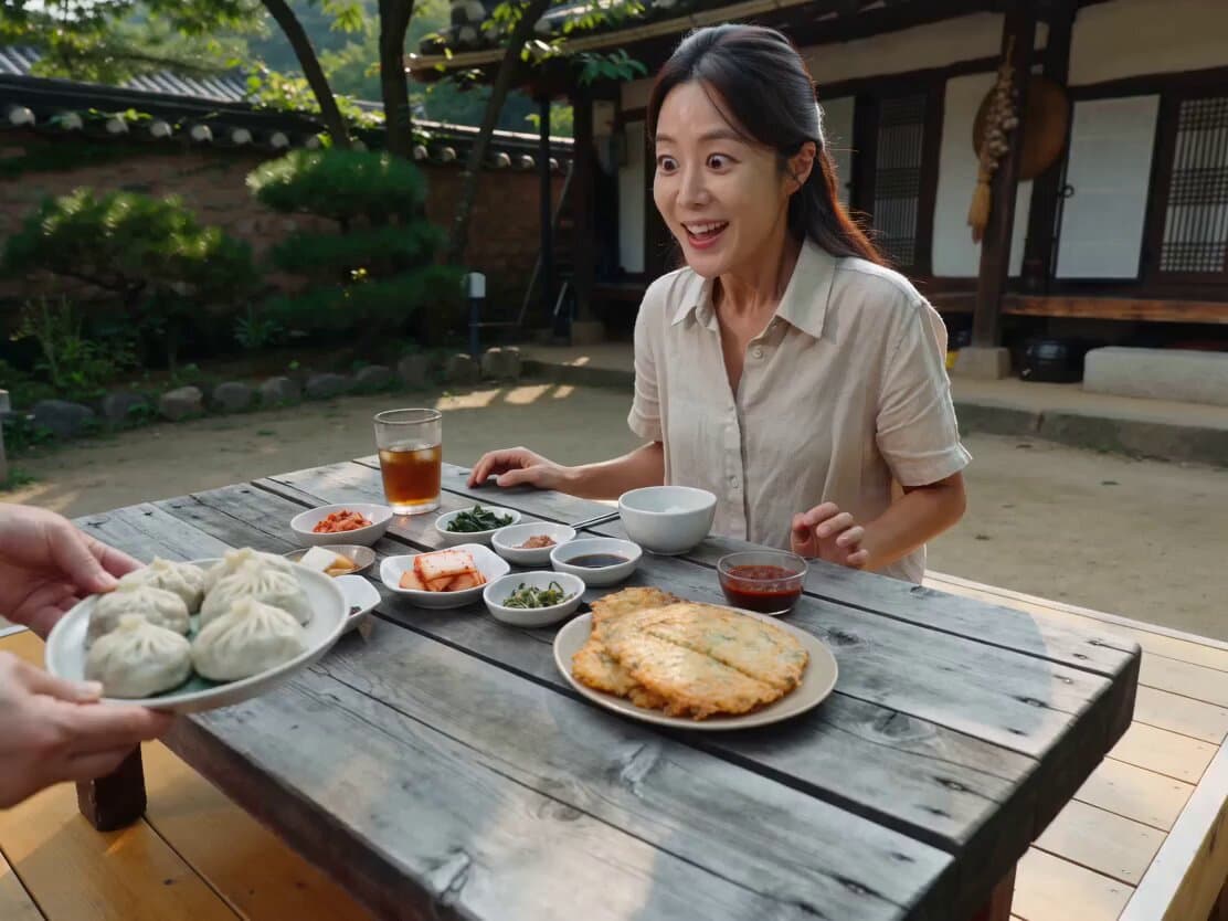 Hanok Restaurant Mukbang Vlog
