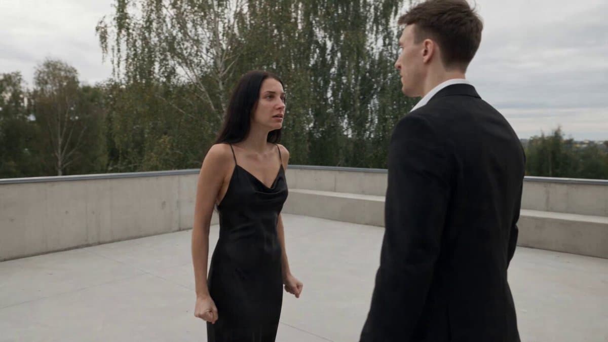 Cinematic Narrative Conflict Scene