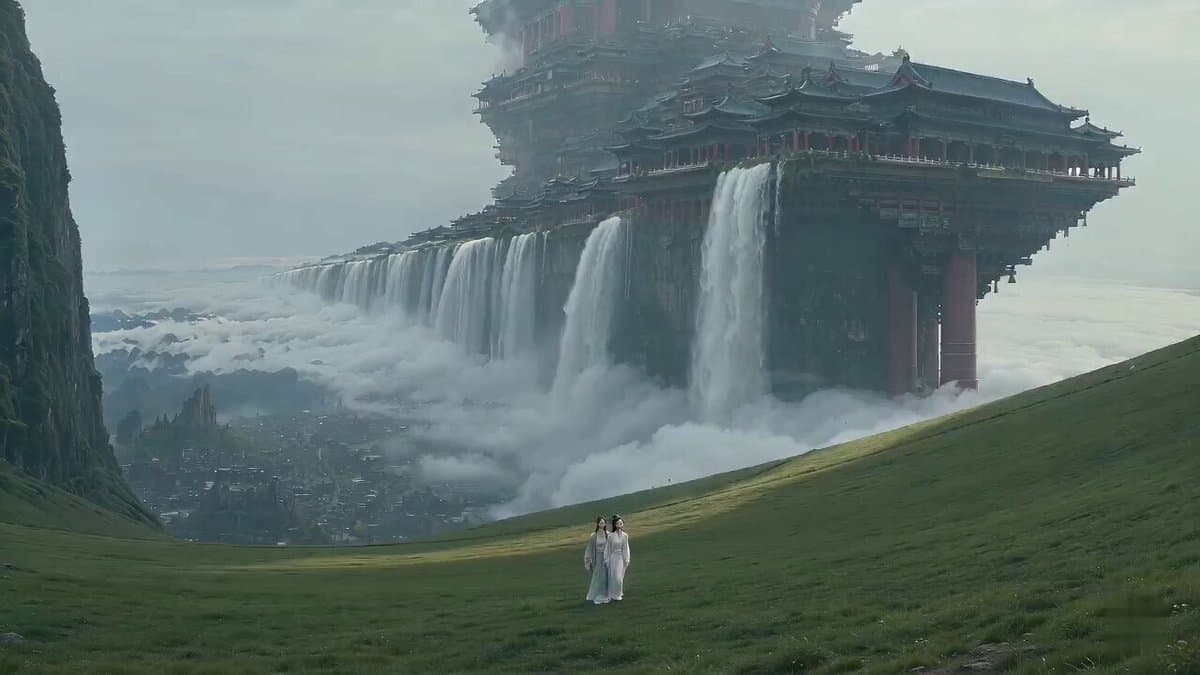 Surreal Immortal Mountain Environment Awakening