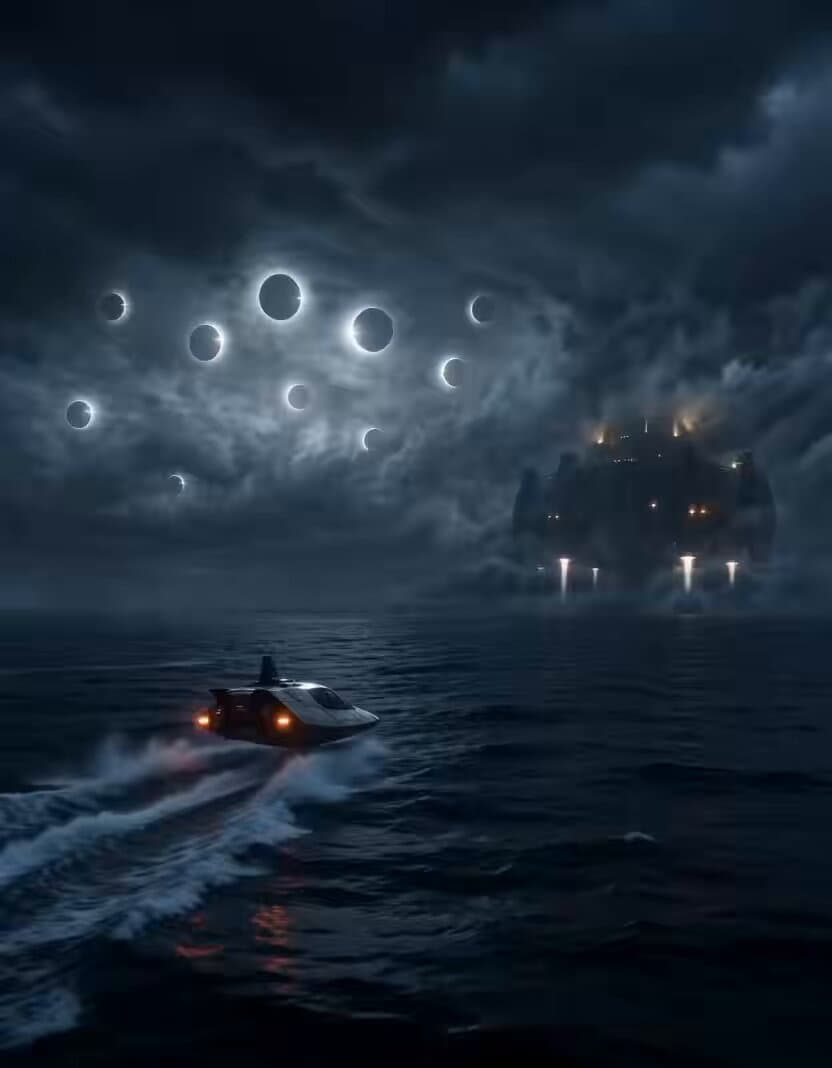 Sci-Fi Explorer Hovercraft Adventure