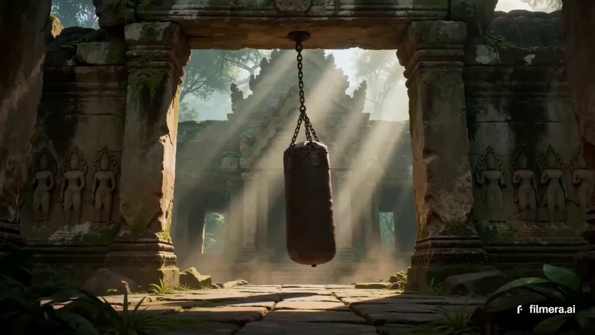 Thai Temple Cinematic Clip