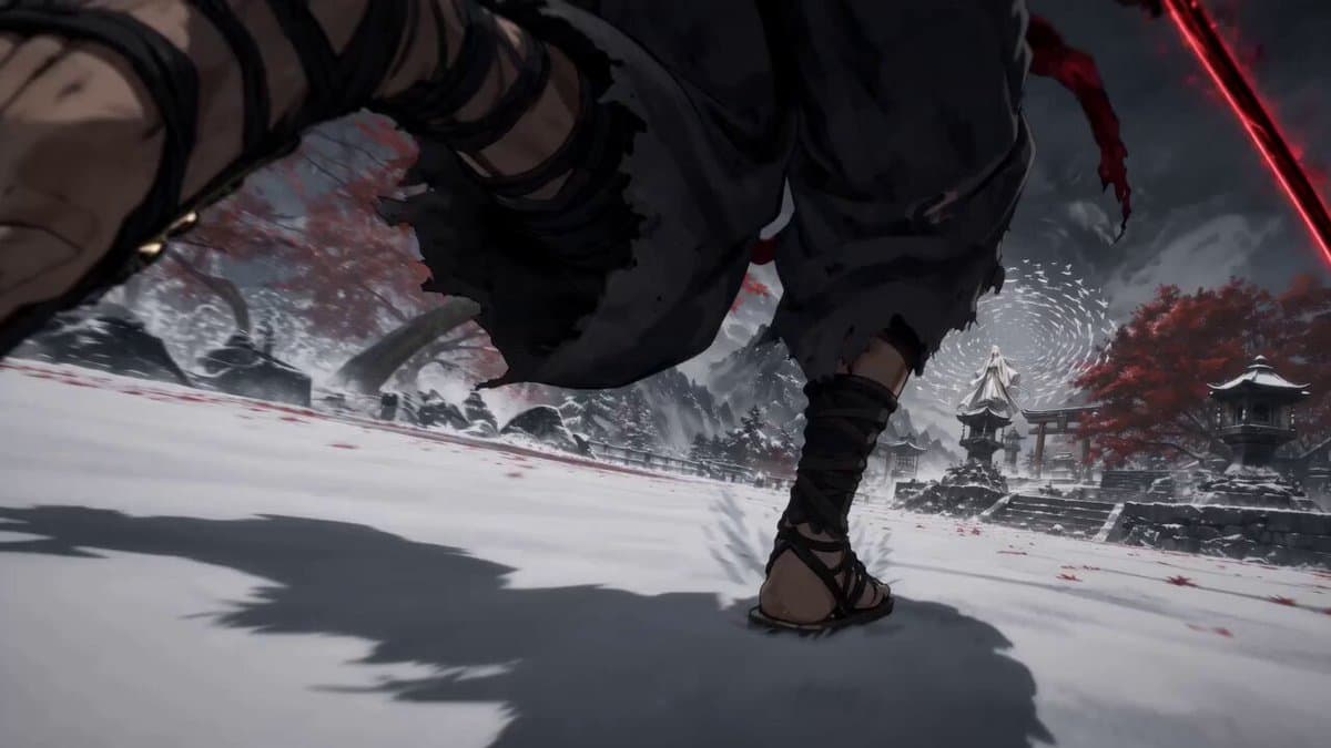 Edo Period Dark Fantasy Anime Battle