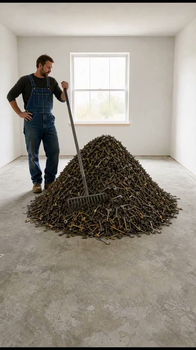 Keys to Dream Bedroom Floor