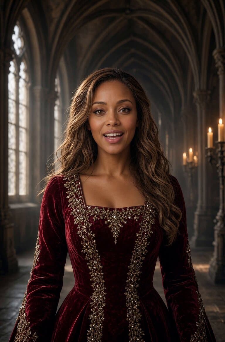 Medieval Lady Cinematic Speech