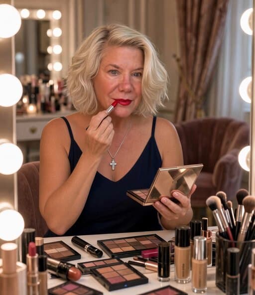 Dressing Room Makeup Scene