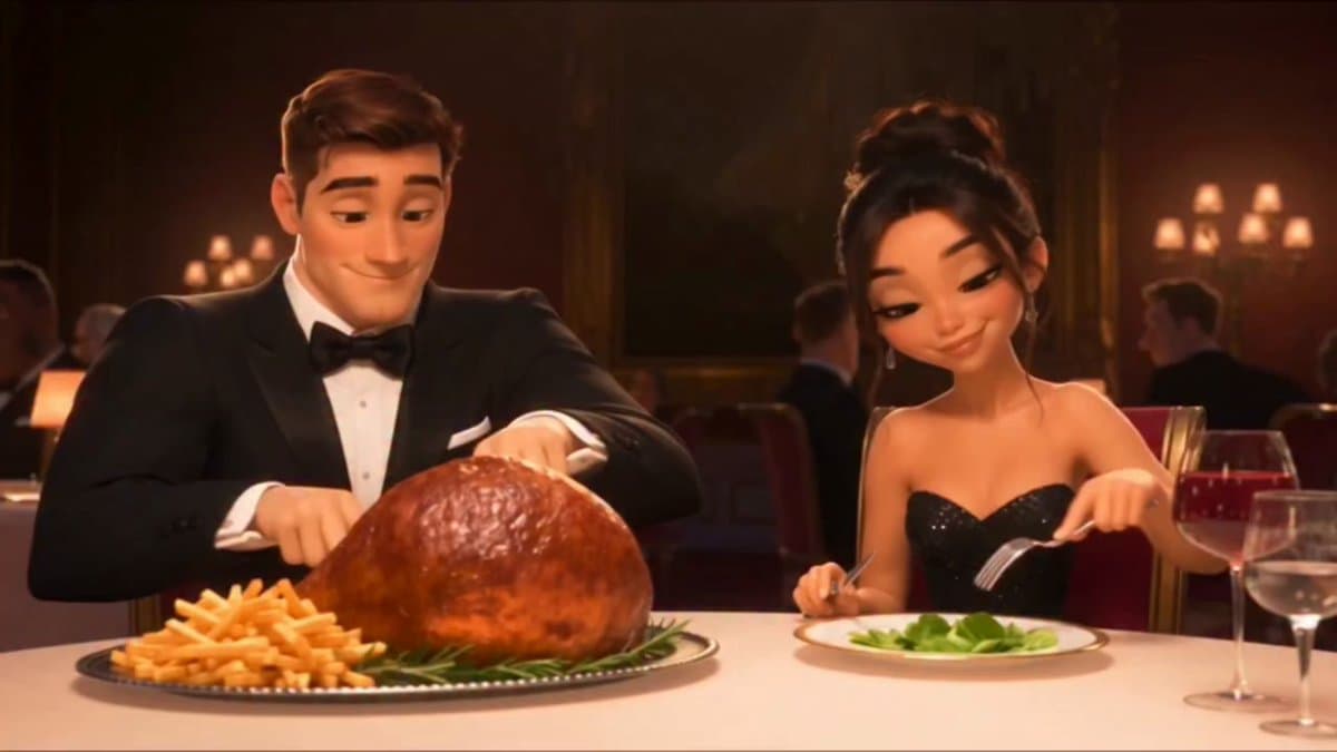 Romantic Dinner to Midnight Snack Comedy