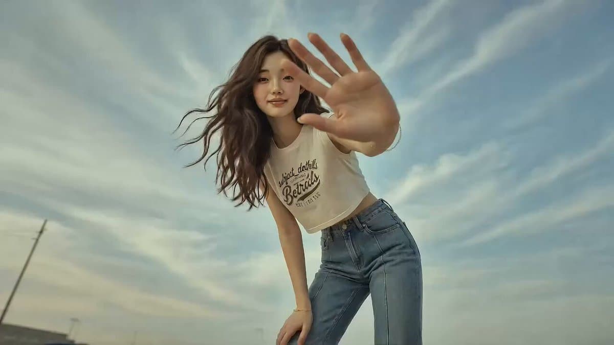 Asian Woman Lifestyle Fashion Video