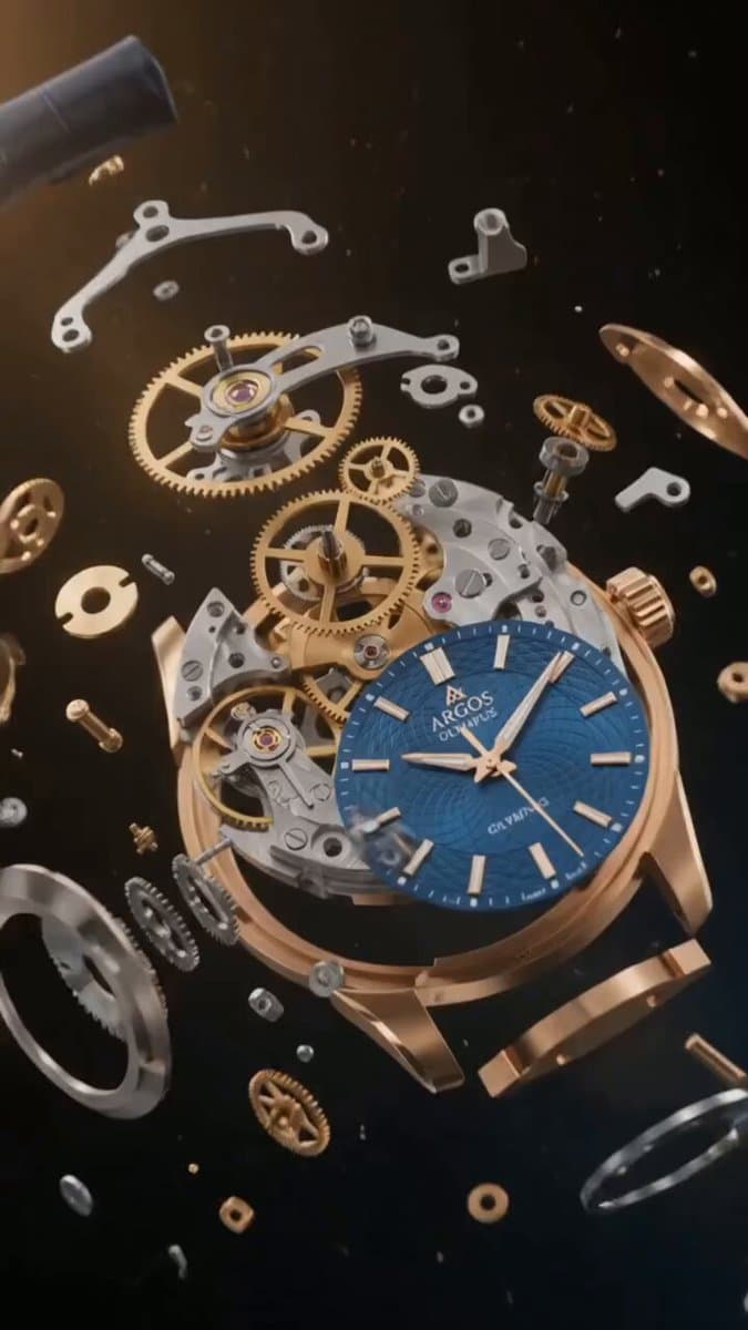 Luxury Watch Mechanical Explosion