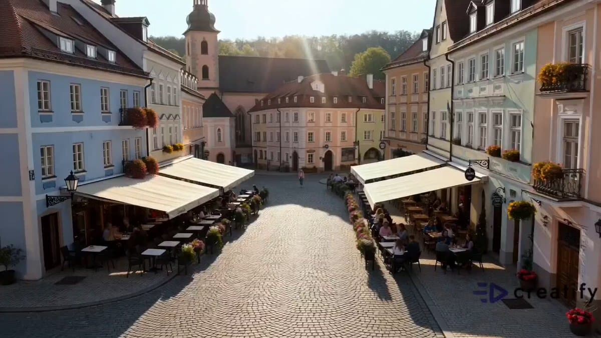 Refreshing European Town Soda Commercial