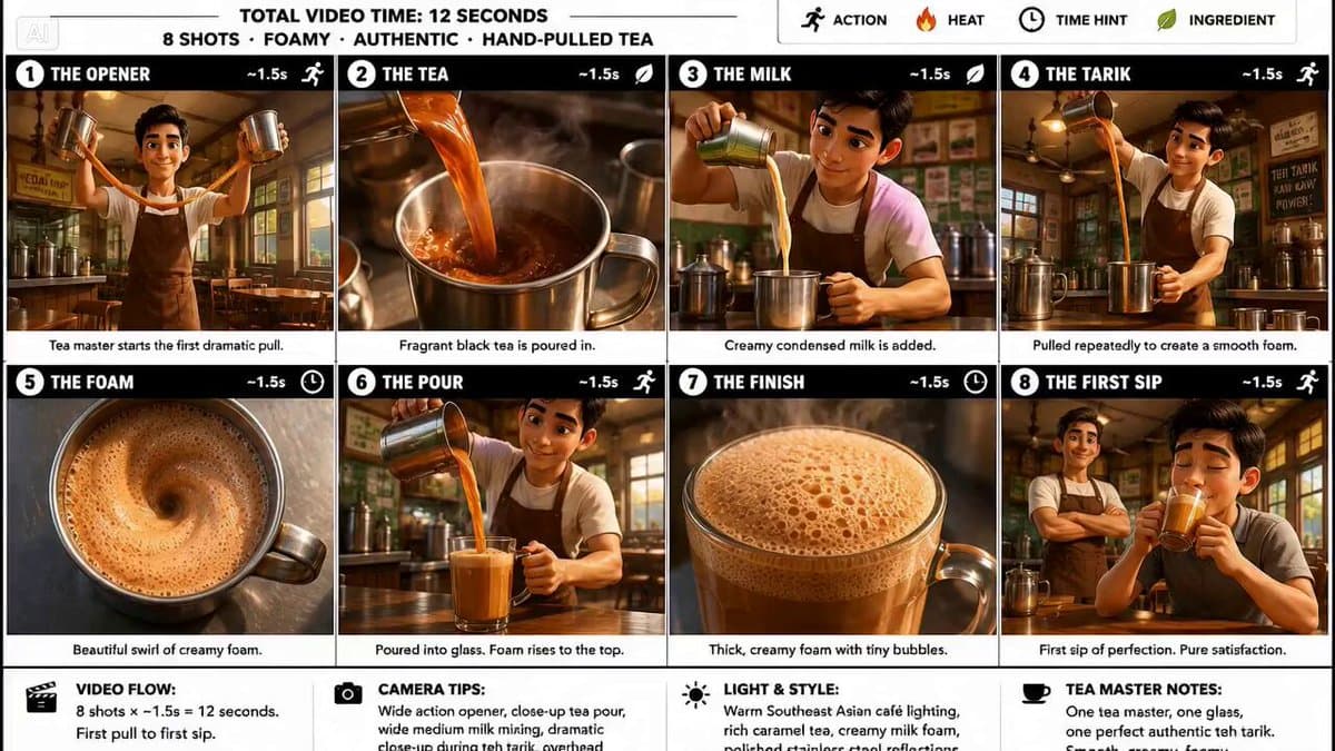Traditional Tea Master Pixar Animation