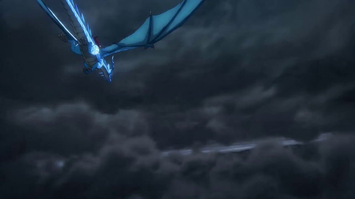 Fantasy Dragon Rider Anime Battle