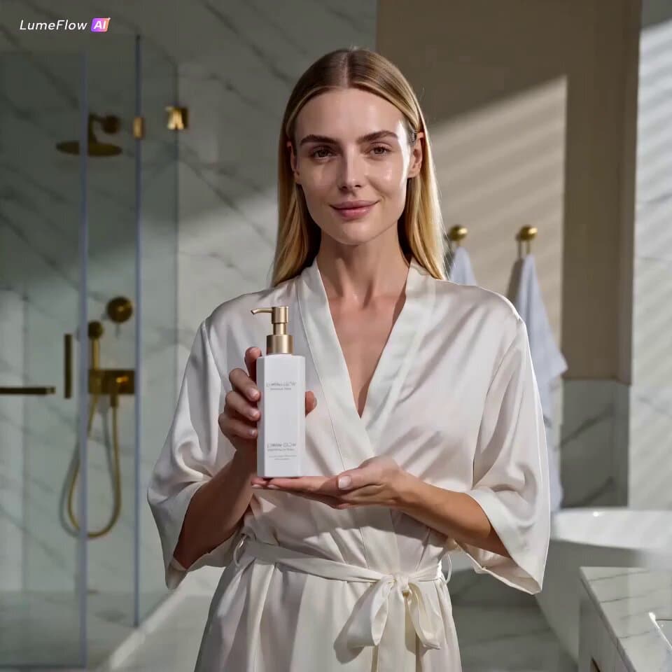 Luxury Skincare Product Commercial