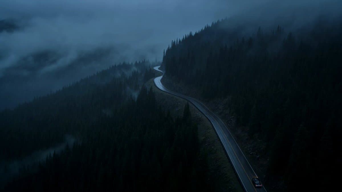 Vintage Neo-Noir Road Film
