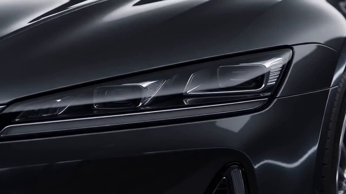 Luxury Sports Sedan Studio Commercial