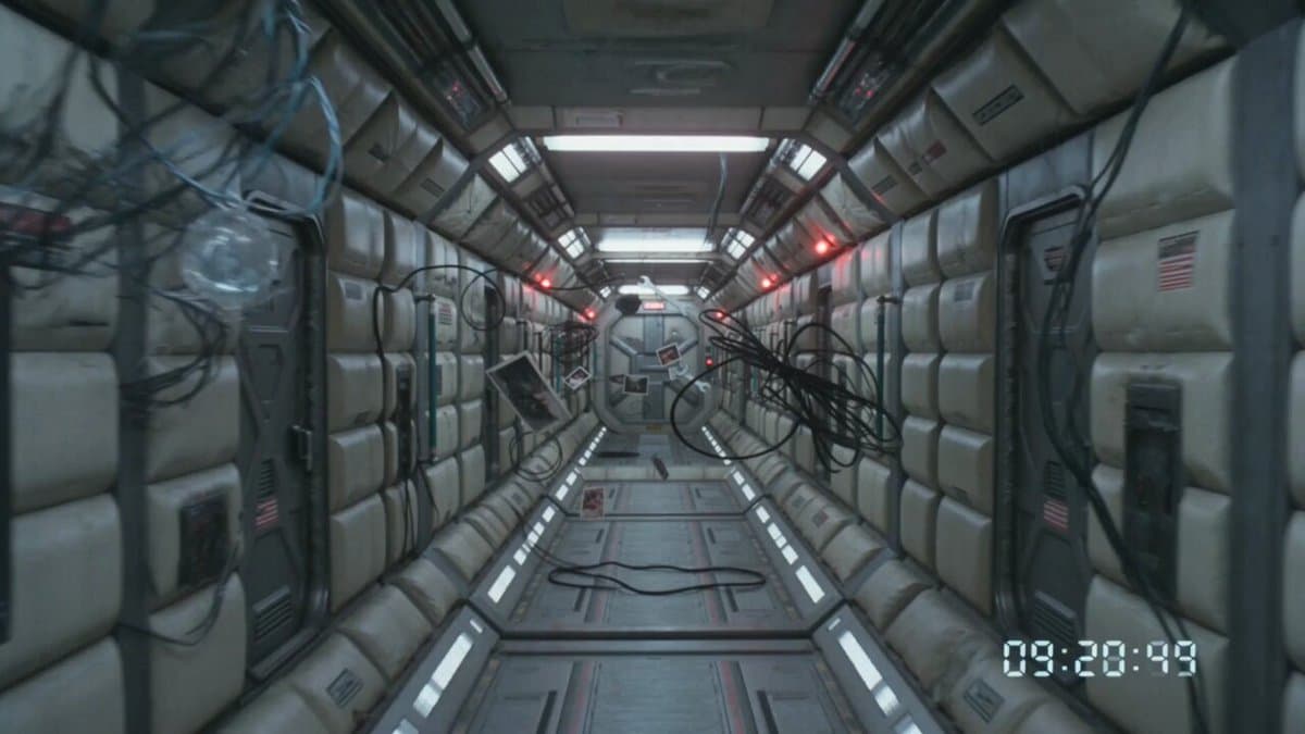 80s VHS Orbital Station Horror