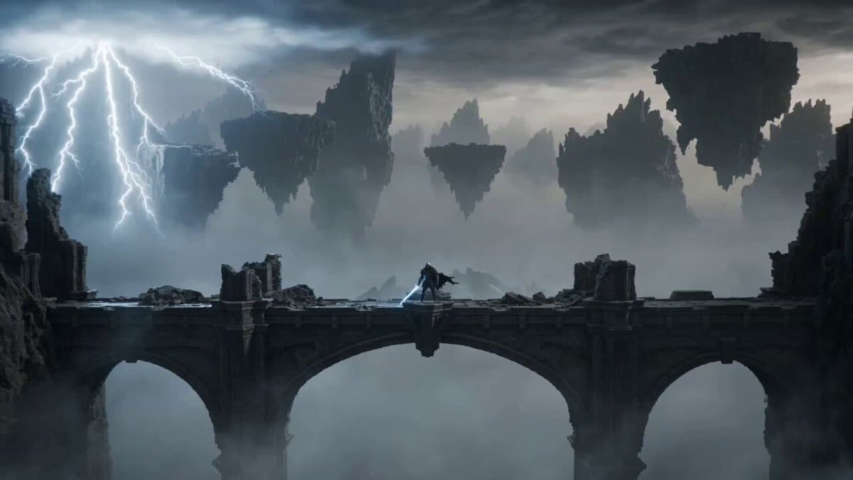 Knight vs Stone Titan Epic Battle