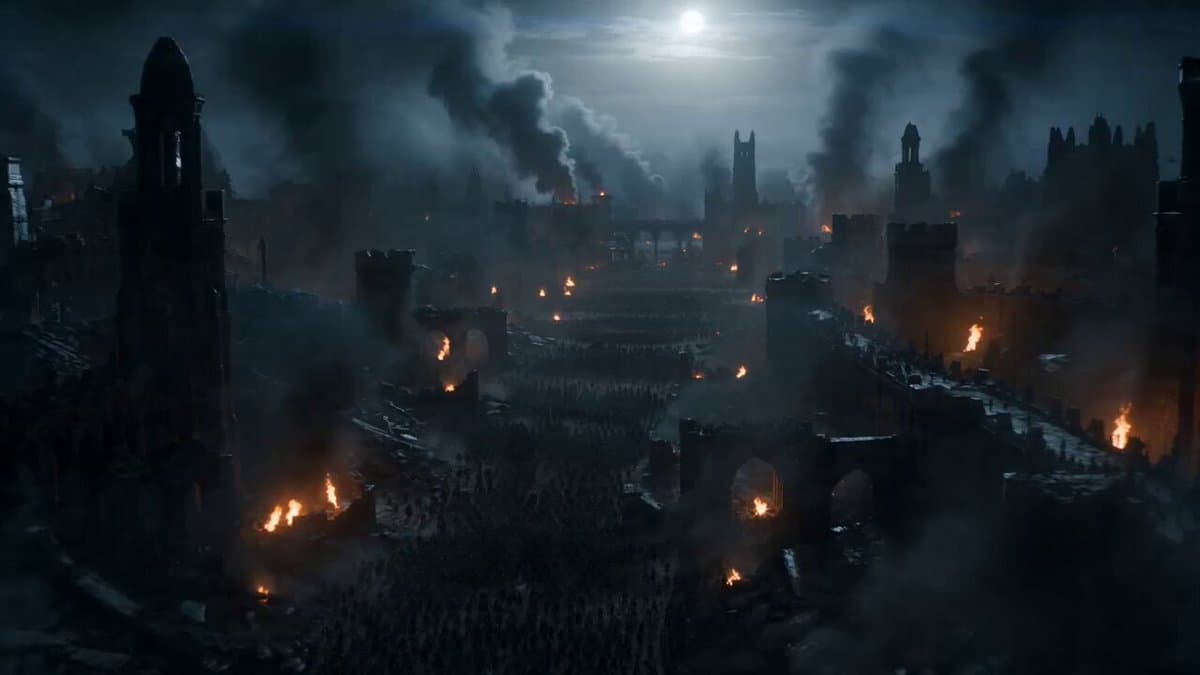 Dark Fantasy Citadel Battle