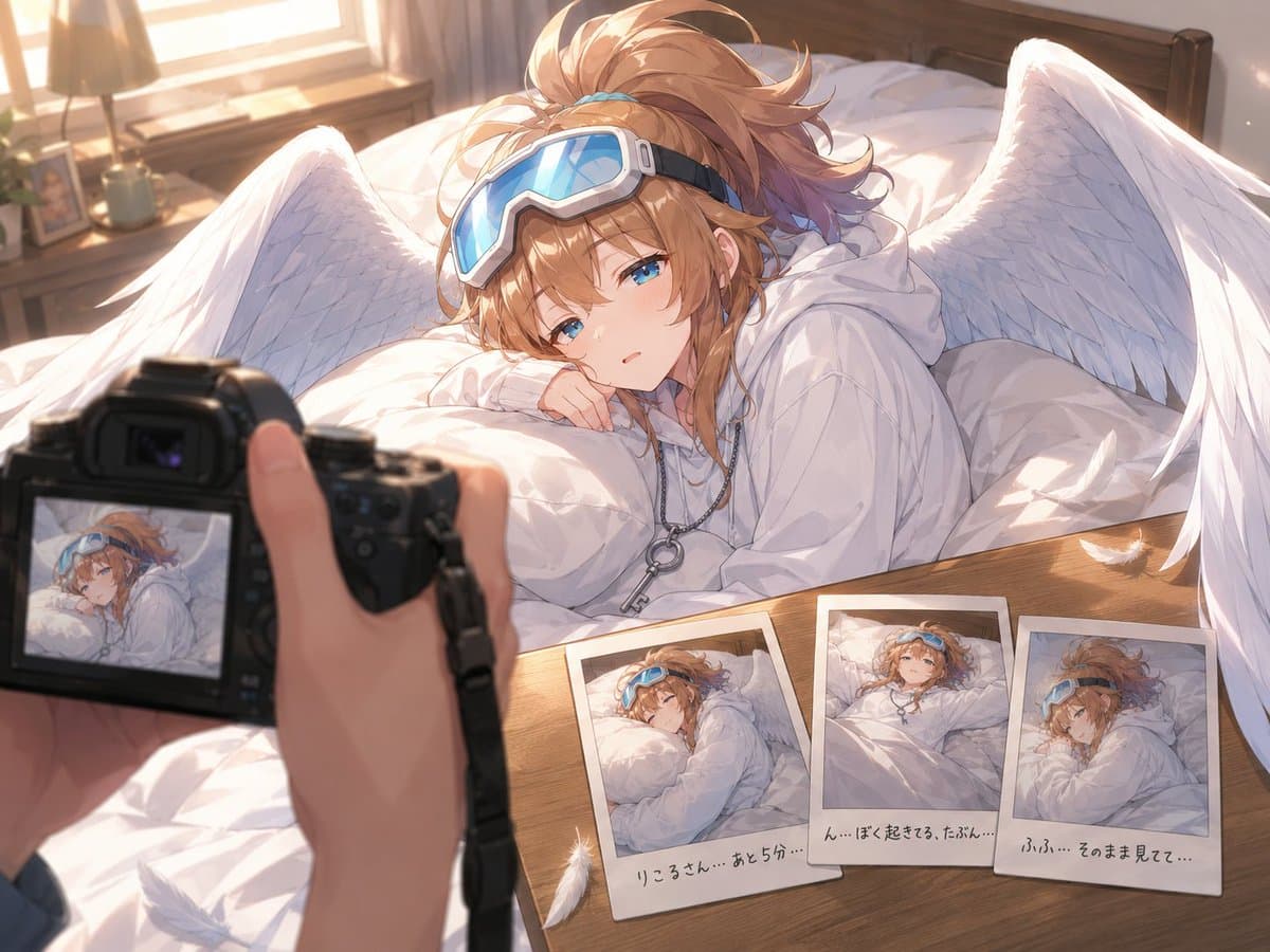 Anime Character Waking Up POV